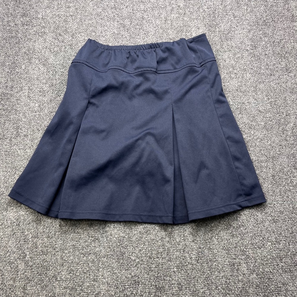 French Toast School Uniform Tennis Core Navy Blue Pleated Skort - Picture 4 of 6